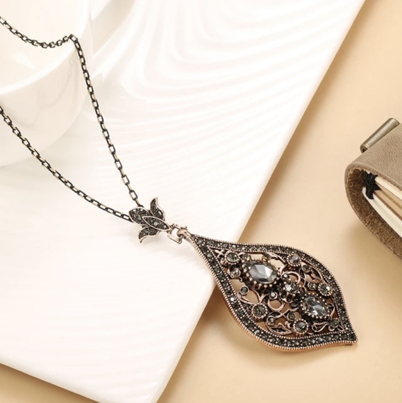 Turkish Vintage Style Jewelry Set forWomen,NEW,3Pcs,WeddingHandmadeGift - Picture 6 of 13